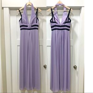 BCBG Max Azria Margarette Purple Violet Gown